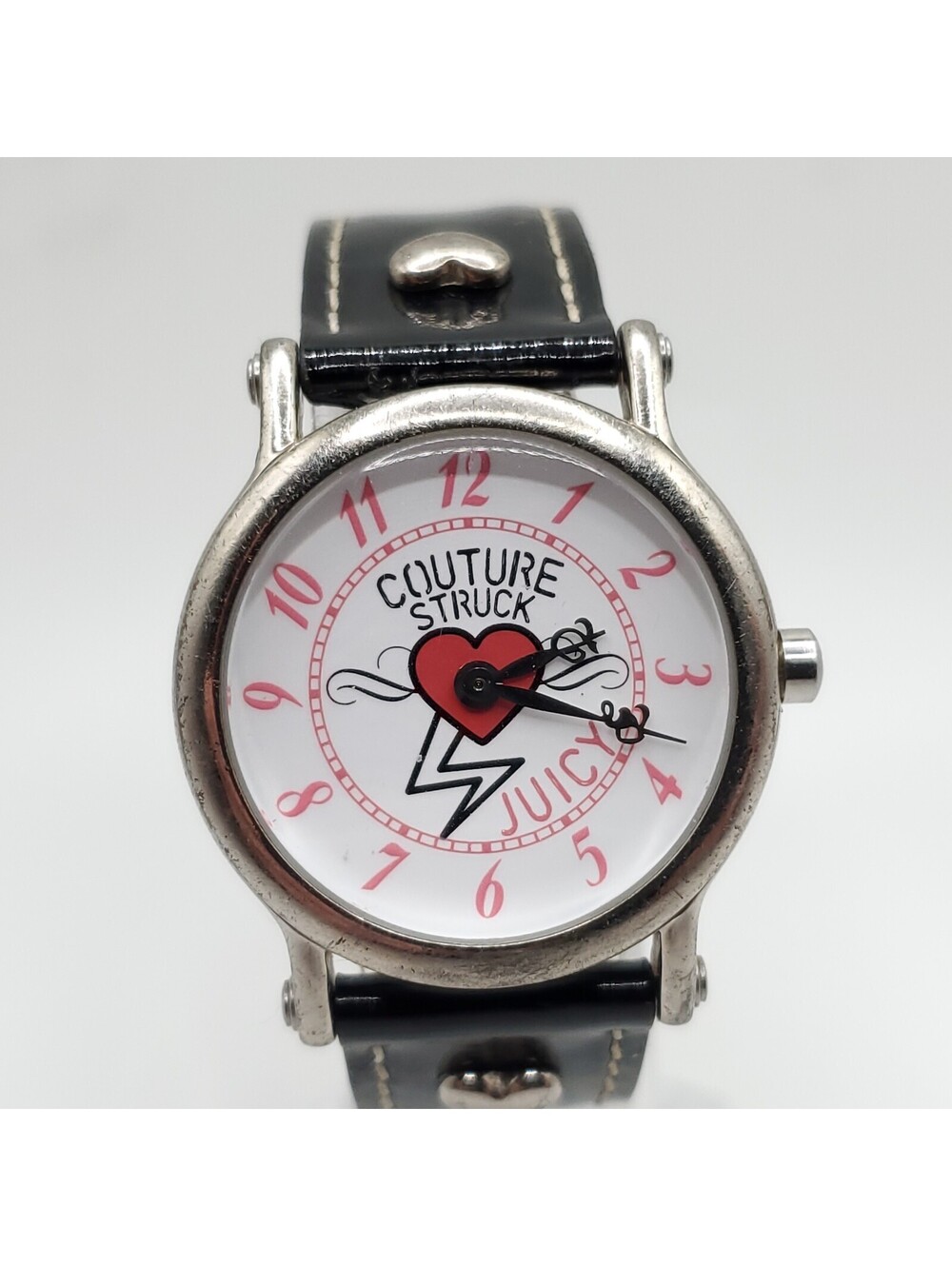 Juicy Couture struck watch JC.22.3.25.0076 Women New Battery Black Band 30mm - Picture 1 of 14